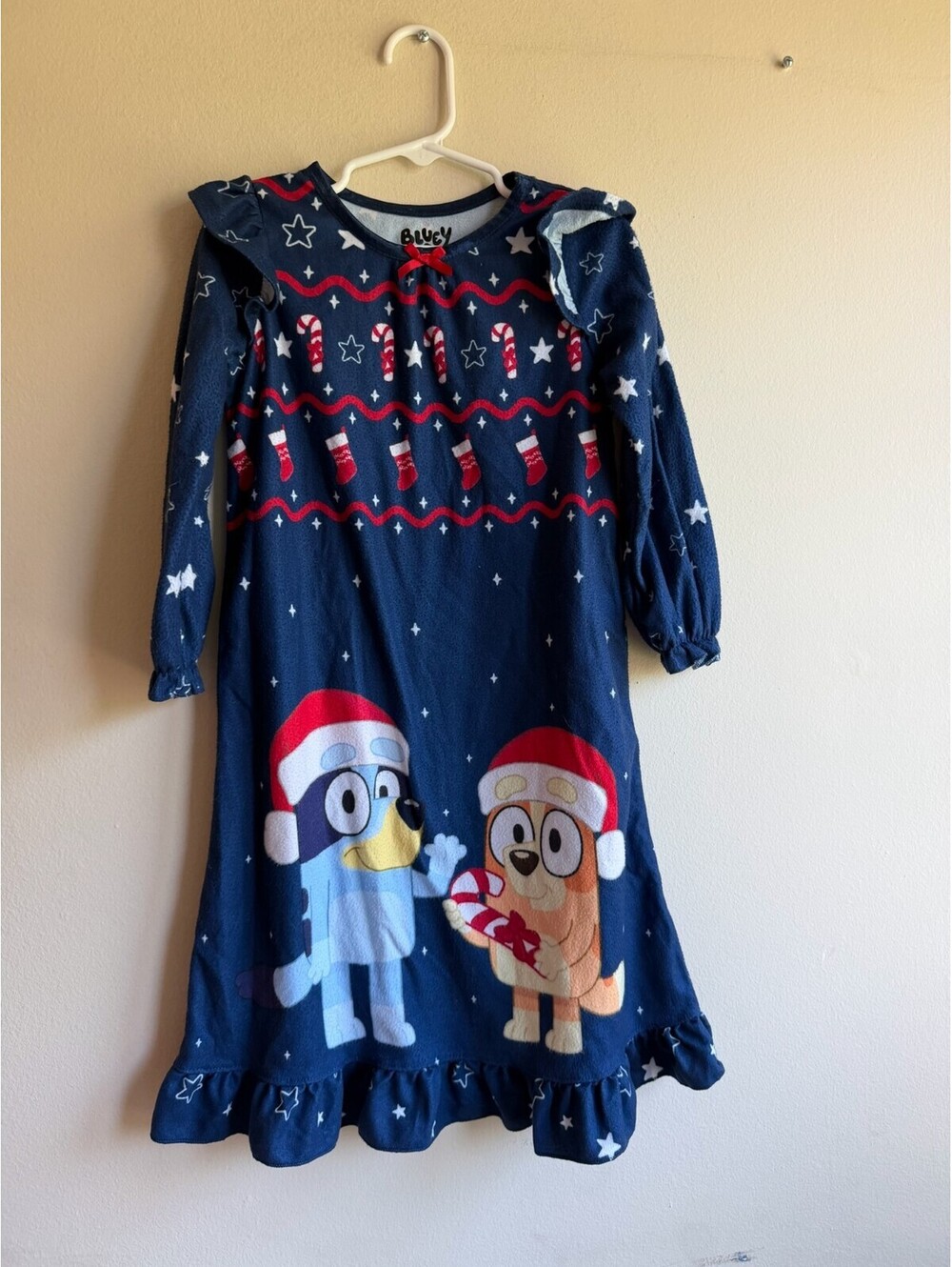 Bluey Holiday Nightgown 4T